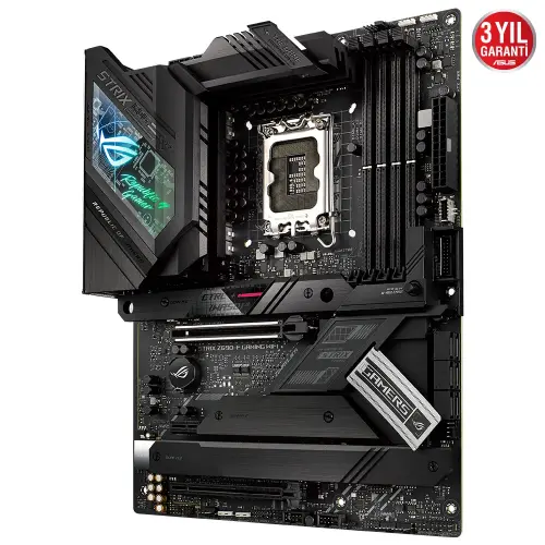 Asus ROG Strix Z690-F Gaming WIFI Intel Z690 Soket 1700 DDR5 6400(OC)MHz ATX Gaming (Oyuncu) Anakart