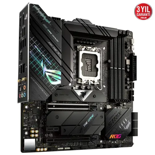 Asus ROG Strix Z690-G Gaming WIFI Intel Z690 Soket 1700 DDR5 6000(OC)MHz mATX Gaming (Oyuncu) Anakart