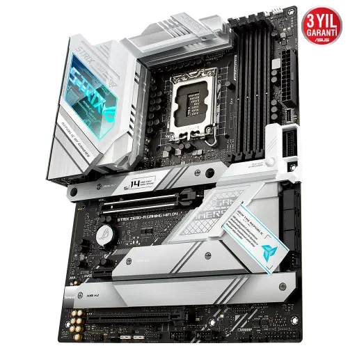 Asus ROG Strix Z690-A Gaming WIFI D4 Intel Z690 Soket 1700 DDR4 5333(OC)MHz ATX Gaming (Oyuncu) Anakart