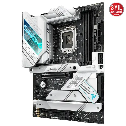ASUS ROG Strix Z690-A Gaming WIFI D4 Intel Z690 Soket 1700 DDR4 5333(OC)MHz ATX Gaming (Oyuncu) Anakart