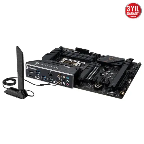 ASUS TUF Gaming Z690-Plus WIFI D4 Intel Z690 Soket 1700 DDR4 5333(OC)MHz ATX Gaming Anakart