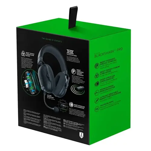 Razer BlackShark V2 Pro RZ04-03220100-R3M1 THX Spatial Audio Mikrofonlu Kablosuz Gaming (Oyuncu) Kulaklık