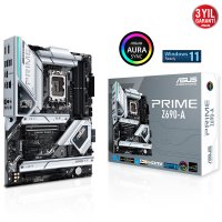Asus Prime Z690-A Intel Z690 Soket 1700 DDR5 6000(OC)MHz ATX Gaming (Oyuncu) Anakart