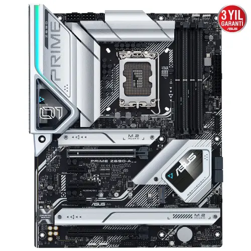 Asus Prime Z690-A Intel Z690 Soket 1700 DDR5 6000(OC)MHz ATX Gaming (Oyuncu) Anakart