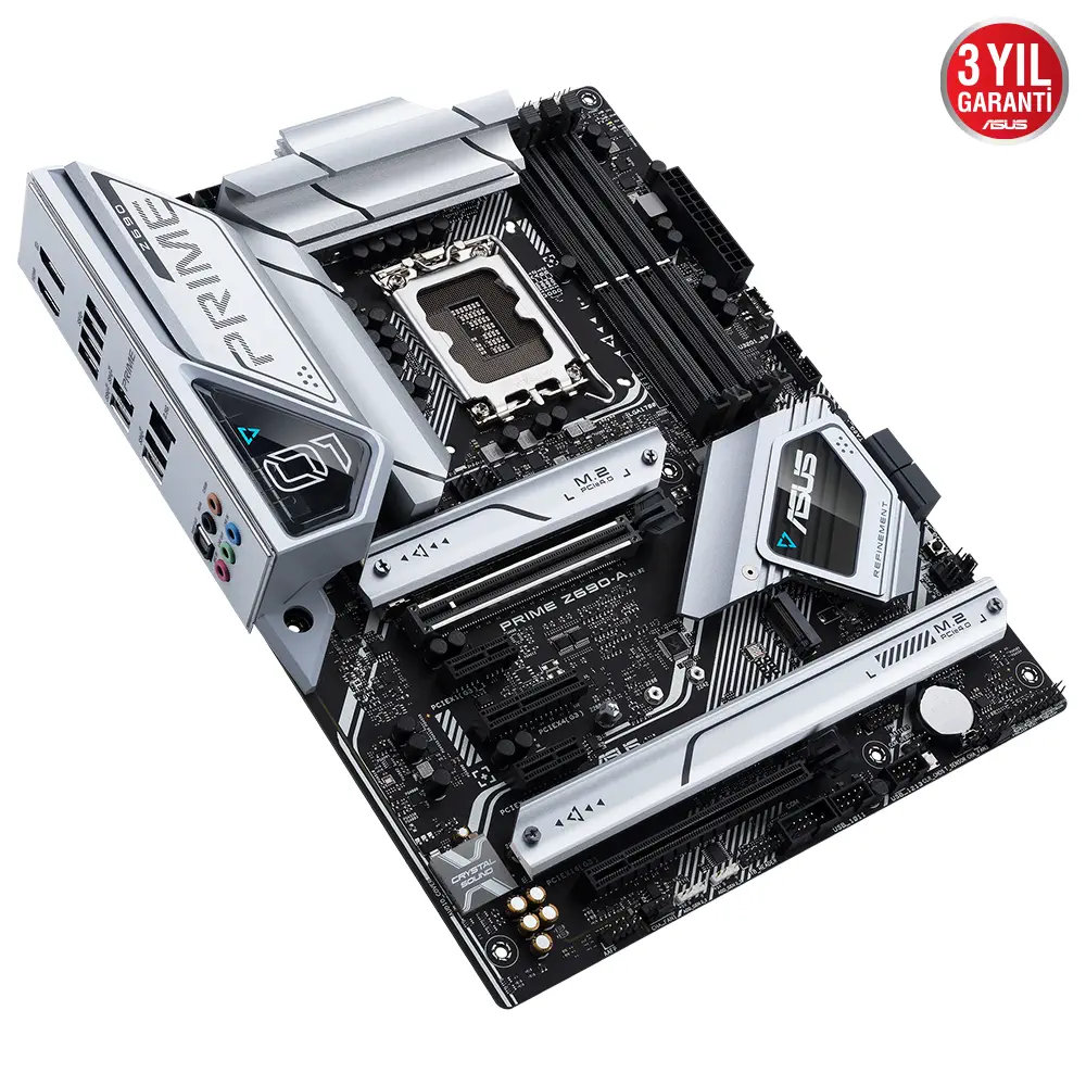 Asus Prime Z690-A Intel Z690 Soket 1700 DDR5 6000(OC)MHz ATX Gaming (Oyuncu) Anakart