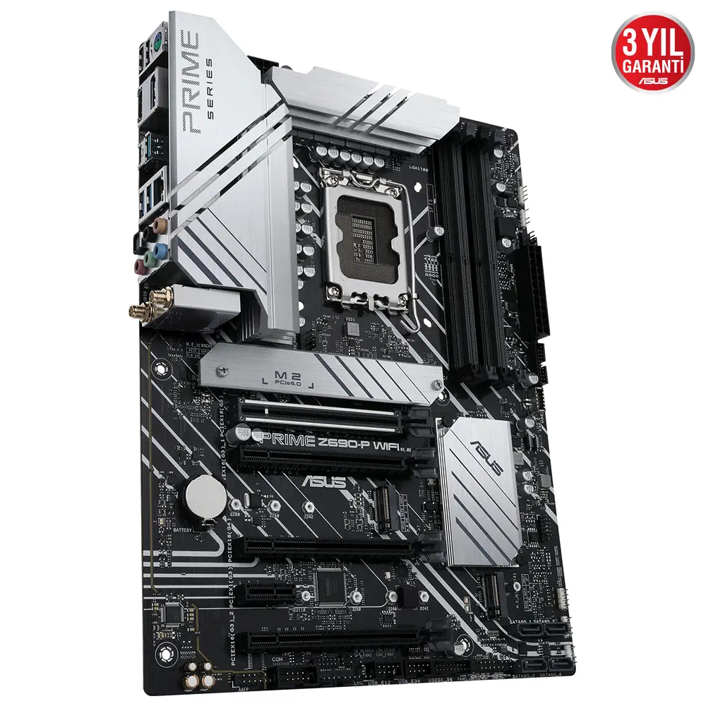 Asus Prime Z690-P WIFI Intel Z690 Soket 1700 DDR5 6000(OC)MHz ATX Gaming Anakart