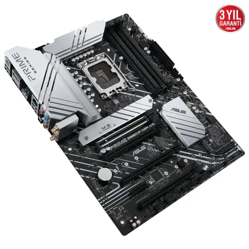 Asus Prime Z690-P WIFI D4 Intel Z690 Soket 1700 DDR4 5333(OC)MHz ATX Gaming (Oyuncu) Anakart