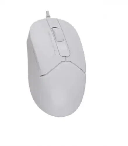 A4 Tech FM12 1200DPI USB Optik Kablolu Beyaz Mouse