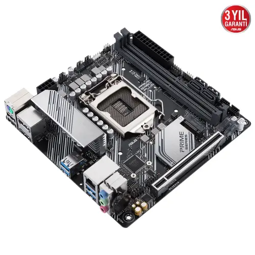 Asus Prime B460I-Plus Intel B460 Soket 1200 DDR4 2933MHz Mini-ITX Gaming (Oyuncu) Anakart