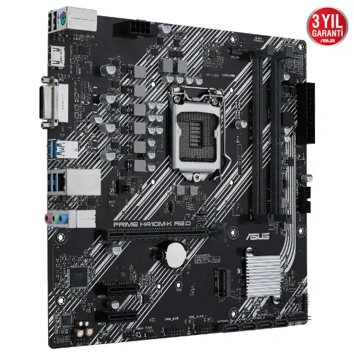 Asus Prime H410M-K R2.0 Intel H470 Soket 1200 DDR4 2933MHz mATX Gaming (Oyuncu) Anakart