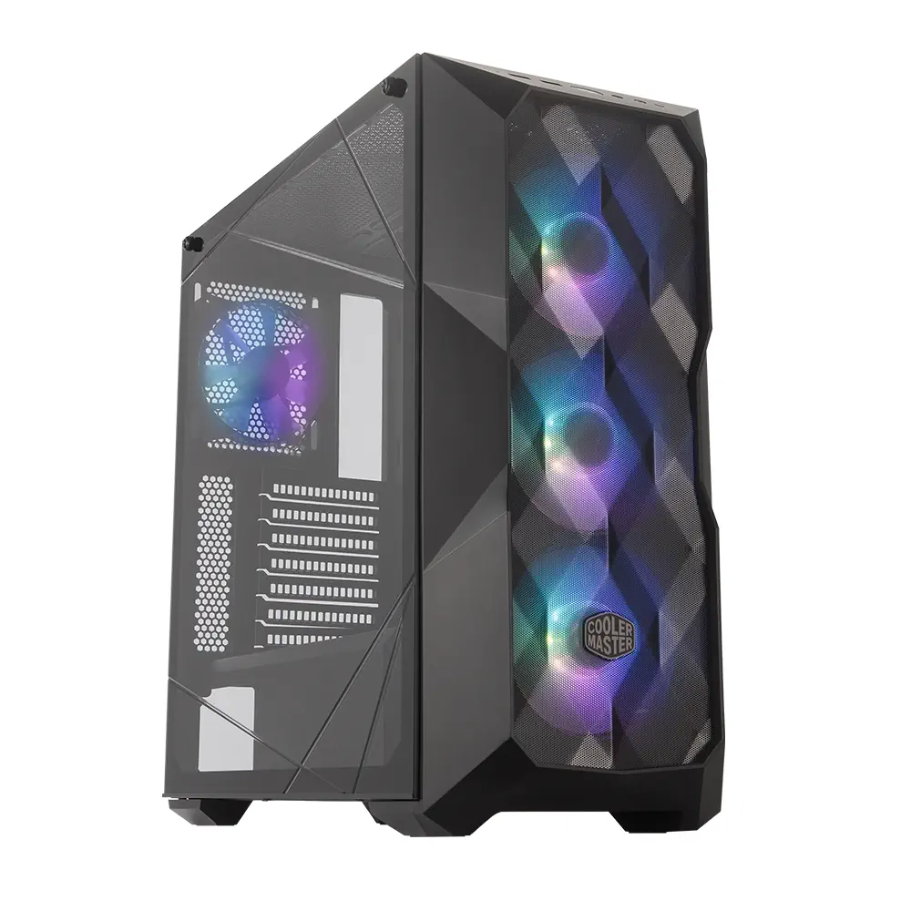 Cooler Master MasterBox TD500 Mesh MCB-D500D-KGNB65-S01 650W 80+ Bronze ARGB USB 3.2 Siyah E-ATX Mid-Tower Gaming (Oyuncu) Kasa
