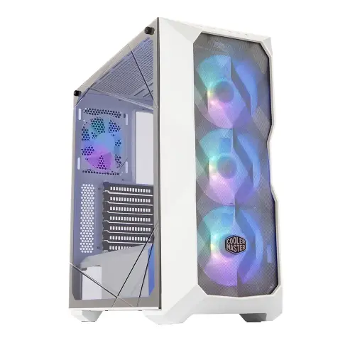 Cooler Master MasterBox TD500 Mesh MCB-D500D-WGNB65-S01 650W 80+ Bronze ARGB USB 3.2 Beyaz E-ATX Mid-Tower Gaming (Oyuncu) Kasa