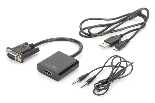 Digitus DA-70473 VGA to HDMI Çevirici