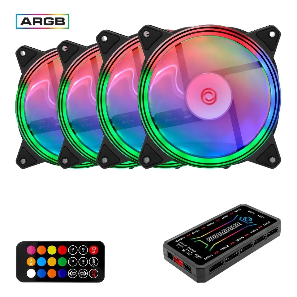 Frisby FCL-F1272C 4x120mm ARGB Kontrol Hub Kasa Fanı
