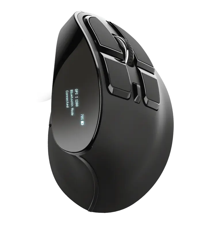 Trust 23731 Voxx Ergonomic 2400DPI Şarjlı Kablosuz Mouse