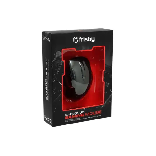 Frisby FM-G272WM 1600DPI 2.4GHz 6 Tuş Optik USB Kablosuz Siyah Mouse