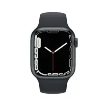 Apple Watch Series 7 GPS 41mm Gece Yarısı Alüminyum Kasa ve Gece Yarısı Spor Kordon - MKMX3TU/A