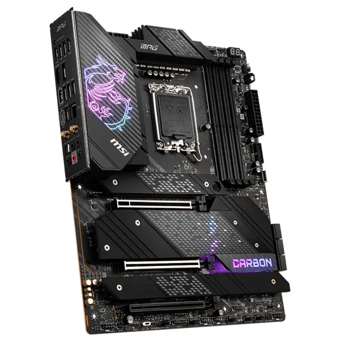 MSI MPG Z690 CARBON WIFI Intel Z690 Soket 1700 DDR5 6666(OC)MHz ATX Gaming (Oyuncu) Anakart