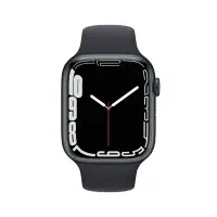 Apple Watch Series 7 GPS 45mm Gece Yarısı Alüminyum Kasa ve Gece Yarısı Spor Kordon - MKN53TU/A