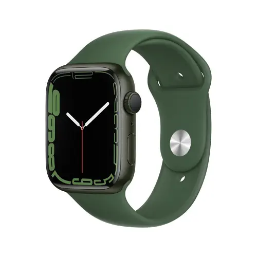 Apple Watch Series 7 GPS 45mm Yeşil Alüminyum Kasa ve Clover Spor Kordon - MKN73TU/A