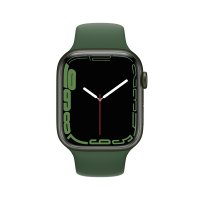 Apple Watch Series 7 GPS 45mm Yeşil Alüminyum Kasa ve Clover Spor Kordon - MKN73TU/A