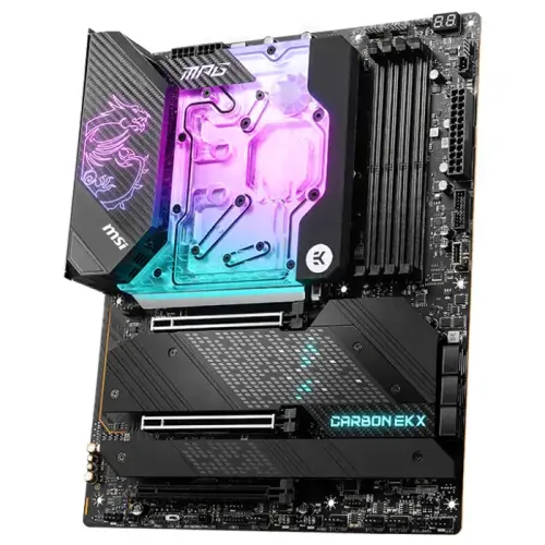 MSI MPG Z690 CARBON EK X Intel Z690 Soket 1700 DDR5 6666(OC)MHz ATX Gaming (Oyuncu) Anakart