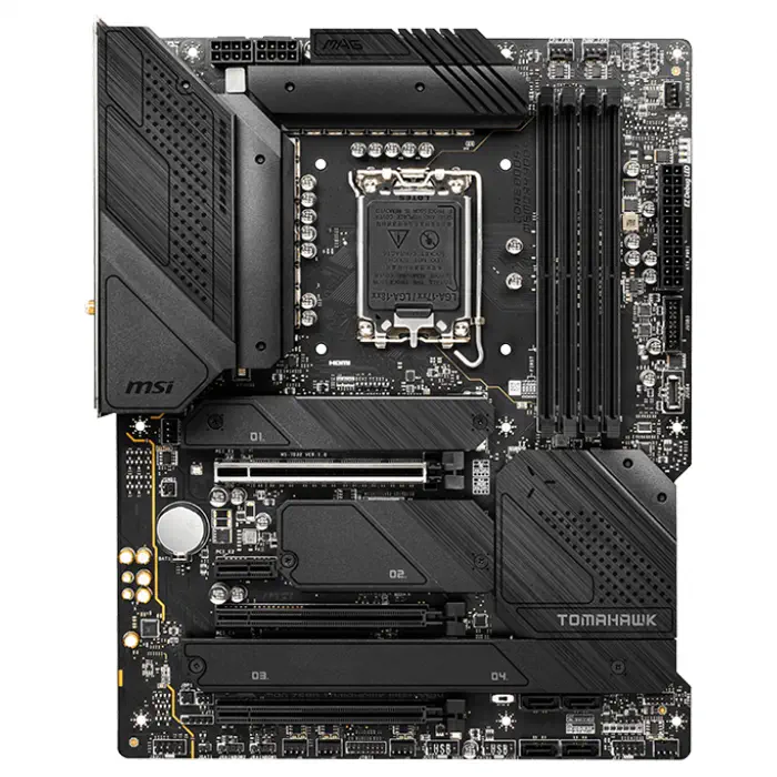 MSI MAG Z690 TOMAHAWK WIFI DDR4 Intel Z690 Soket 1700 DDR4 5200(OC)MHz ATX Gaming (Oyuncu) Anakart