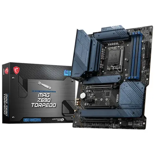 MSI MAG Z690 TORPEDO Intel Z690 Soket 1700 DDR5 6400(OC)MHz ATX Gaming (Oyuncu) Anakart