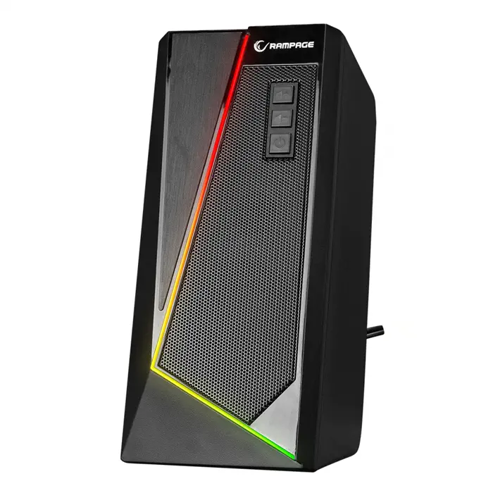 Rampage RMS-X8 Majesty 2.0 Bluetooth/FM RGB LED Gaming Speaker