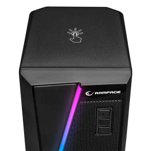 Rampage RMS-X8 Majesty 2.0 Bluetooth/FM RGB LED Gaming Speaker