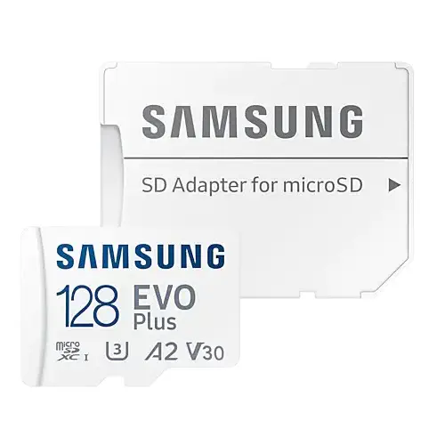 Samsung Evo Plus 128GB Adaptörlü Micro SDXC Hafıza Kartı - MB-MC128KA/TR