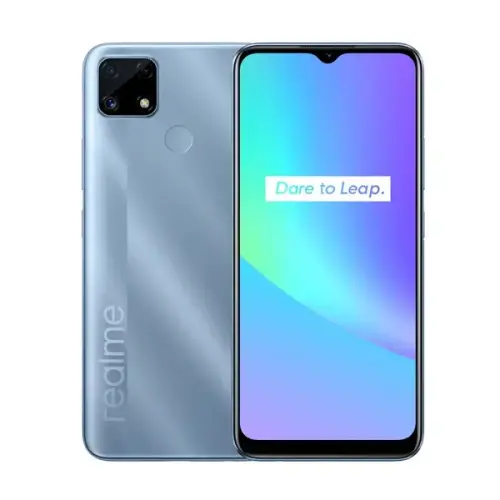 Realme C25 64GB 4GB RAM Mavi Cep Telefonu – Realme Türkiye Garantili