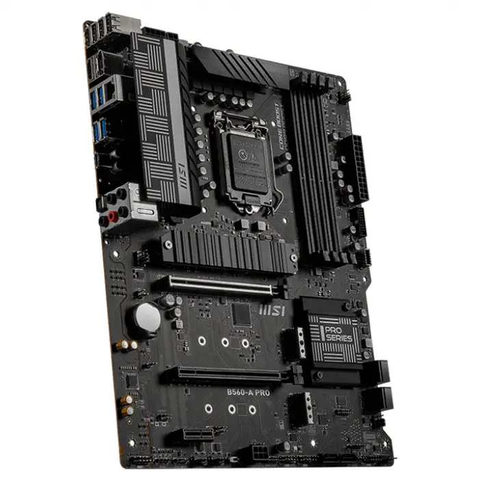 MSI B560-A PRO Intel B560 Soket 1200 DDR4 5066(OC)MHz ATX Gaming (Oyuncu) Anakart