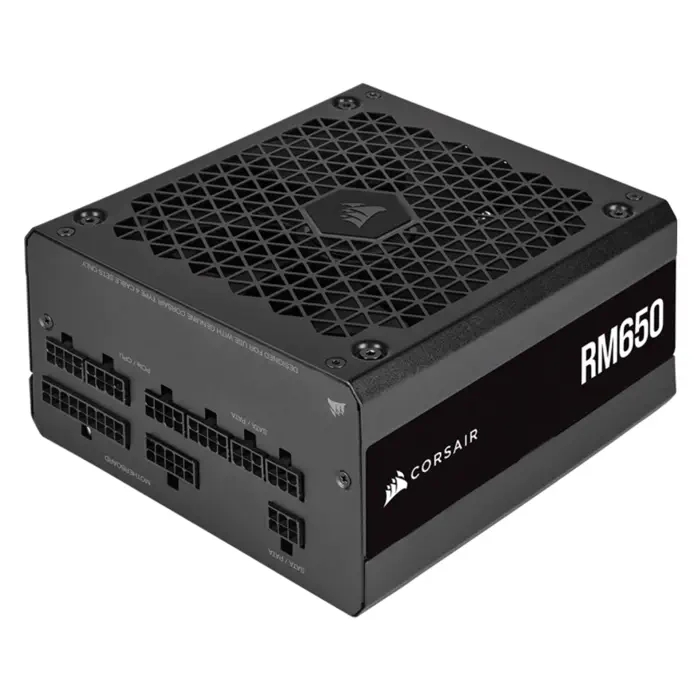 Corsair RM Serisi (2021) RM650 CP-9020233-EU 650W 80 Plus Gold Full Modüler Siyah Power Supply