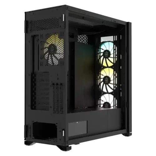 Corsair iCUE 7000X RGB CC-9011226-WW USB 3.1 Type-C Temperli Cam Siyah E-ATX Full-Tower Gaming (Oyuncu) Kasa