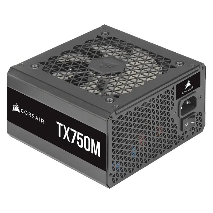 Corsair TX-M Serisi (2021) TX750M CP-9020230-EU 750W 80 Plus Gold Yarı Modüler Siyah Power Supply