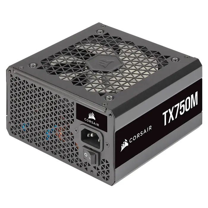 Corsair TX-M Serisi (2021) TX750M CP-9020230-EU 750W 80 Plus Gold Yarı Modüler Siyah Power Supply