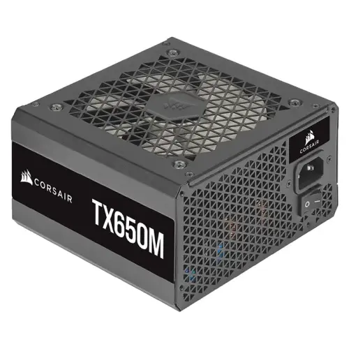 Corsair TX-M Serisi TX650M CP-9020229-EU 650W 80 Plus Gold Yarı Modüler Siyah Power Supply