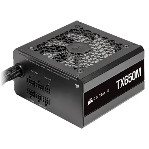 Corsair TX-M Serisi TX650M CP-9020229-EU 650W 80 Plus Gold Yarı Modüler Siyah Power Supply
