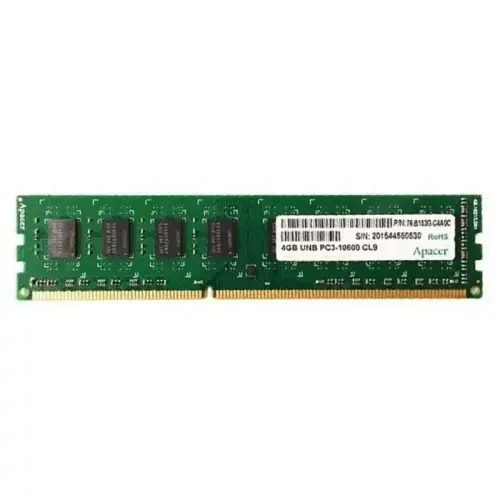 Apacer 4GB (1x4GB) DDR3 1333MHz CL9 Ram (Bellek)