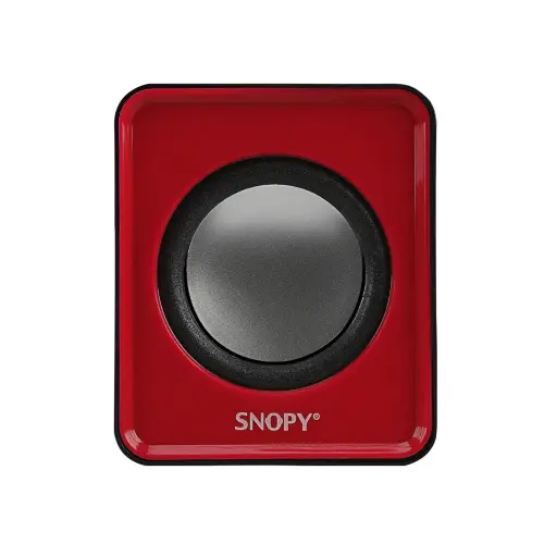 Snopy SN-66 2.0 Kırmızı USB Speaker