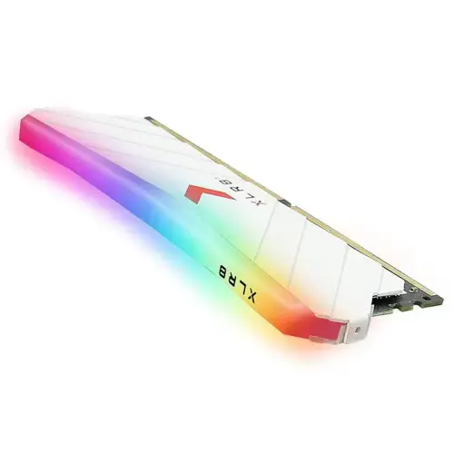 PNY XLR8 Gaming EPIC-X RGB White 16GB (2x8GB) 3200MHz CL16 DDR4 Gaming Ram (MD16GK2D4320016XWRGB)