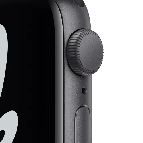 Apple Watch Nike SE GPS 40mm MKQ33TU/A Uzay Grisi Alüminyum Kasa ve Antrasit/Siyah Nike Spor Kordon Akıllı Saat