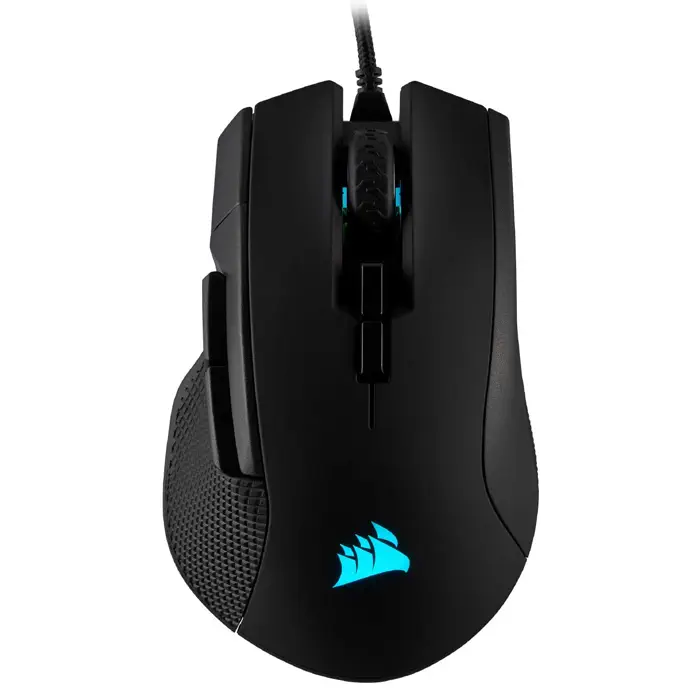 Corsair Ironclaw RGB CH-9307011-EU 18000 DPI 7 Tuş Optik Kablolu Gaming (Oyuncu) Mouse
