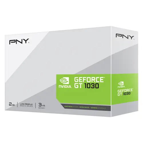PNY GeForce GT 1030 2GB Low Profile VCG10302D4SFPPB 2GB DDR4 64Bit DX12 Ekran Kartı