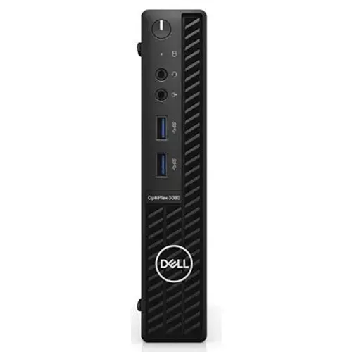 Dell OptiPlex 3080 MFF N212O3080MFF_U i3-10105T 8GB 256GB SSD Ubuntu Mini PC