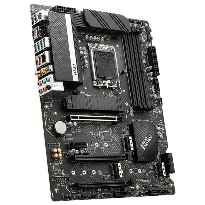 MSI PRO Z690-A WIFI Intel Z690 Soket 1700 DDR5 6400(OC)MHz ATX Gaming (Oyuncu) Anakart
