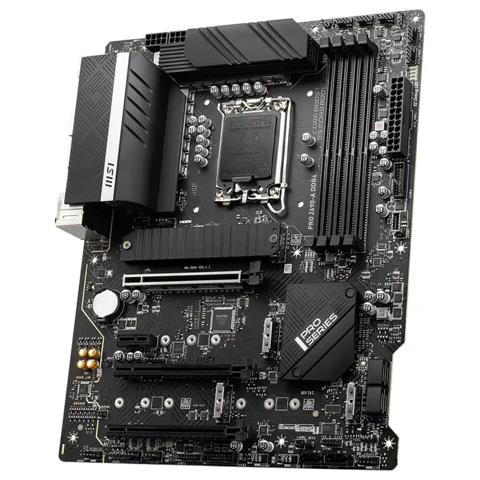 MSI PRO Z690-A DDR4 Intel Z690 Soket 1700 DDR4 5200(OC)MHz ATX Gaming (Oyuncu) Anakart