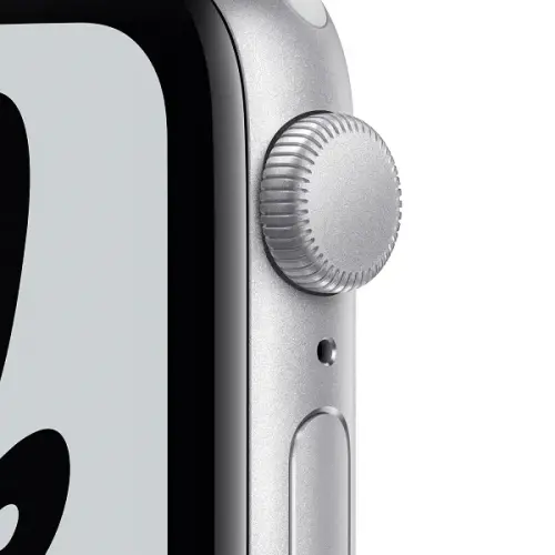 Apple Watch Nike SE GPS 40mm MKQ23TU/A Gümüş Alüminyum Kasa ve Saf Platin/Siyah Nike Spor Kordon Akıllı Saat