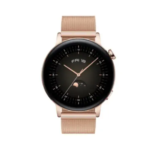 Huawei Watch GT3 42mm Elegant Edition Milanese Altın Akıllı Saat - Huawei Türkiye Garantili
